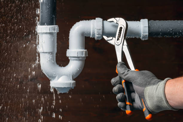 Professional Leak Detection technician working in Bondsville, MA